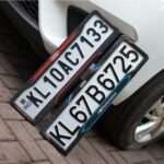Rock Style Number Plate Gel Frames For All Car Models