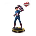 Customized Mini Me Captain America Superhero Caricature (2)