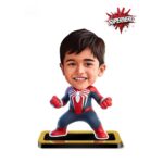 Personalized Customized Mini Me Spiderman Mini Baby Superhero Caricature