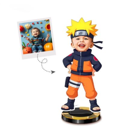 Personalized Mini Me Naruto Anime Caricature