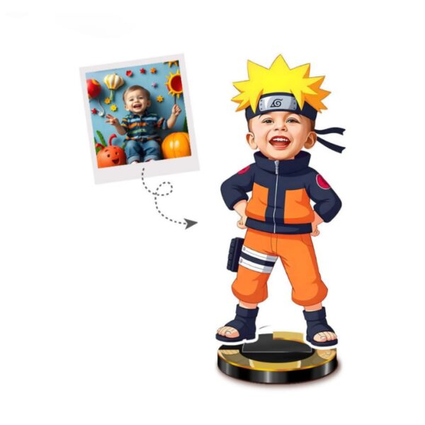 Personalized Mini Me Naruto Anime Caricature