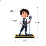 Personalized Mini Me Singer Kid Caricature (3)