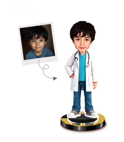 Personalized Mini Me Doctor Caricature