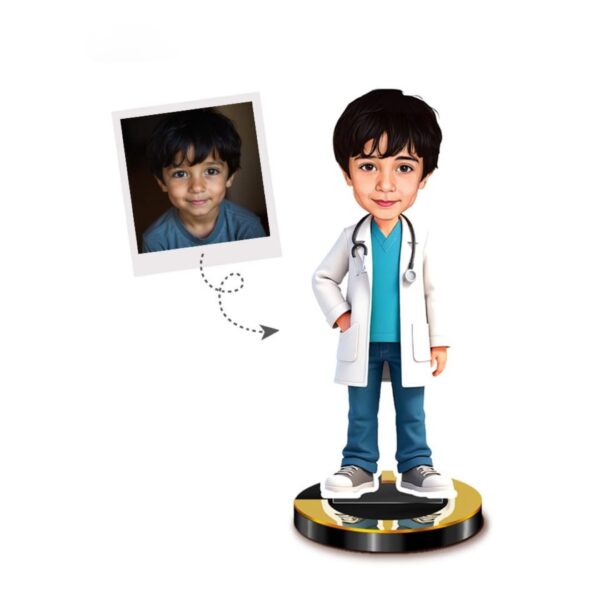 Personalized Mini Me Doctor Caricature