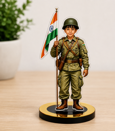 Premium Personalized Mini Me Soldier Caricature