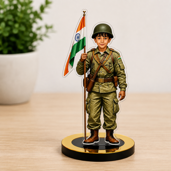 Premium Personalized Mini Me Soldier Caricature