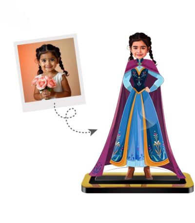 Personalized Princess Anna Mini Me Caricature