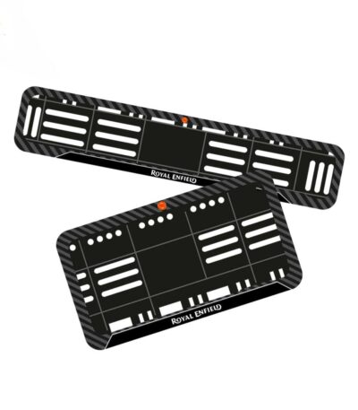 Rock Style Royal Enfield Gel Number Plate Frames