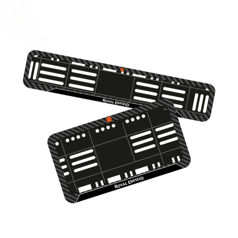 Rock Style Royal Enfield Gel Number Plate Frames