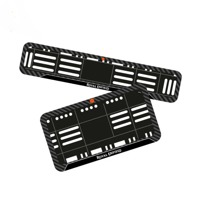 Rock Style Royal Enfield Gel Number Plate Frames