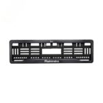 Mahindra Scorpio N Carbon Fiber Style Black Dash License Number Plate Gel Frames