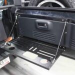 Mahindra Thar Rear Tray XL Heavy-Duty Fold-Down Tailgate Table (Black)