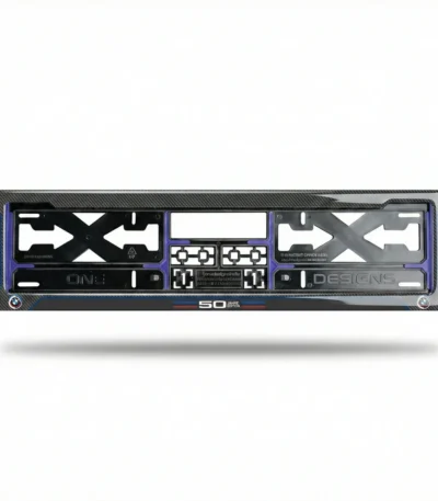 BMW 3D Gel Number Plate Frame | Premium Gloss Finish