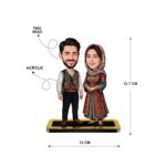 Personalized Mini Me Turkish Style Couple Caricature (3)