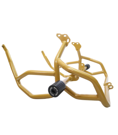 Himalayan 450 Crash Guard With Dual Sliders (Gold)