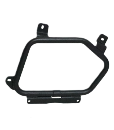 MotoCare Premium Saddle Stay Without Plate and Footrest for Royal Enfield Himalayan 450 (Black)