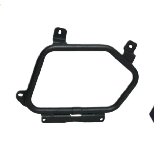 MotoCare Premium Saddle Stay Without Plate and Footrest for Royal Enfield Himalayan 450 (Black)