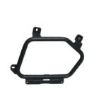 MotoCare Premium Saddle Stay Without Plate with Footrest for Royal Enfield Himalayan 450 (Black)