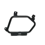 MotoCare Premium Saddle Stay Without Plate with Footrest for Royal Enfield Himalayan 450 (Black)
