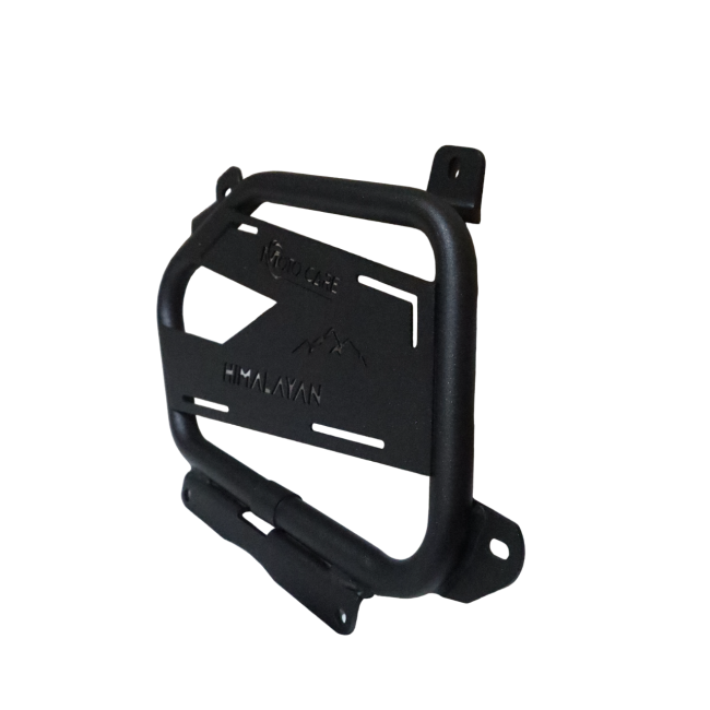 Premium MotoCare Black Saddle Stay with Plate Without Footrest For Royal Enfield Himalayan 450
