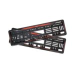 Rock Style Mahindra XUV 7XO Gel Number Plate Frames