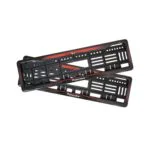 Rock Style Mahindra XUV 7XO Gel Number Plate Frames