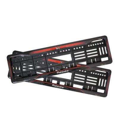 Rock Style Mahindra XUV 7XO Gel Number Plate Frames