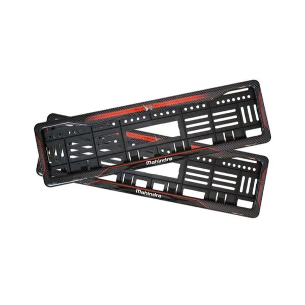 Rock Style Mahindra XUV 7XO Gel Number Plate Frames