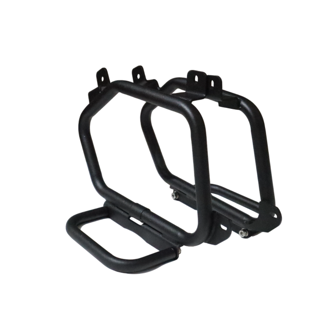 Saddle Stay Without Plate With Footrest For Himalayan 450 (Black) Saddle Stay Without Plate With Footrest For Himalayan 450 (Black)