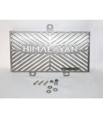 MotoCare Premium Radiator Guard for Royal Enfield Himalayan 450 (Silver)