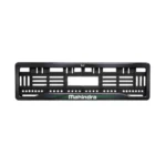 Car Number Plate Gel Frames Rock Style for Mahindra XUV 3XO Green Line