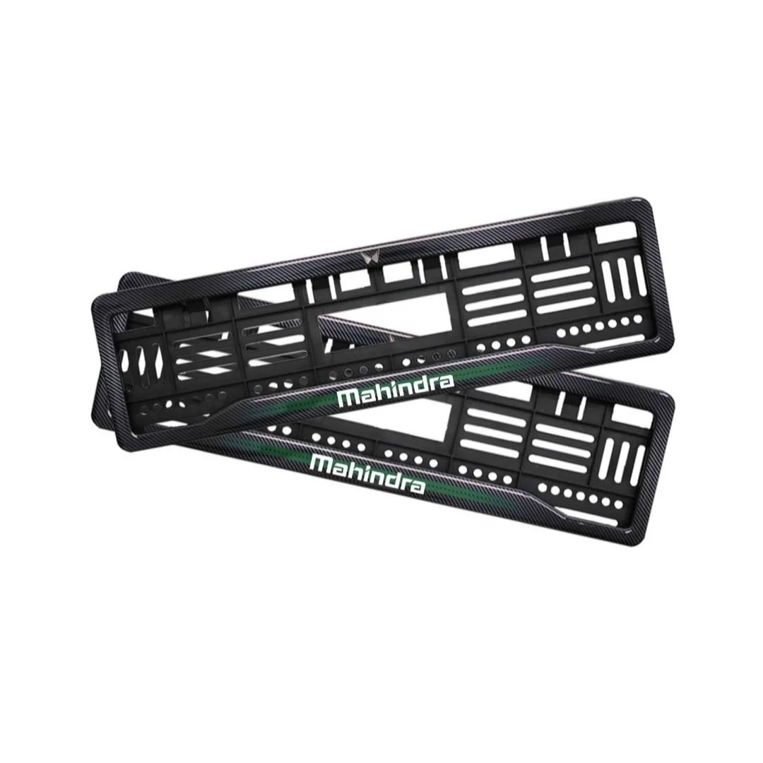 Rock Style Mahindra XUV 3XO Number Plate Gel HSRP Frames Green Line Rock Style Mahindra XUV 3XO Number Plate Gel HSRP Frames Green Line