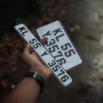 Honey Comb Bike Aluminium number plates
