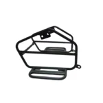 MotoCare Premium Saddle Stay with Footrest for Royal Enfield Scram 440 (Black)