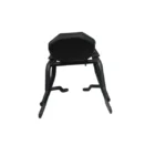 Royal Enfield Scram 440 MotoCare CNC Carrier with Plate and Backrest (Black)